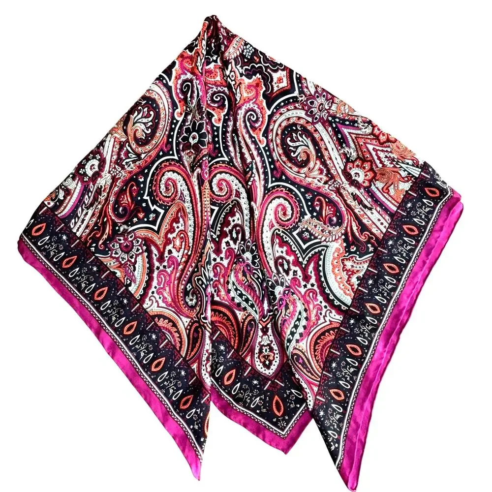 Talbots silk scarf large 34